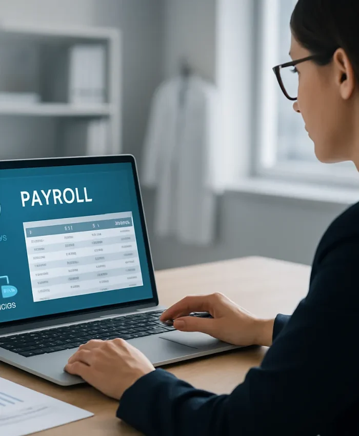 Profissional analisa o Crédito do Trabalhador no FGTS Digital em ambiente de contabilidade